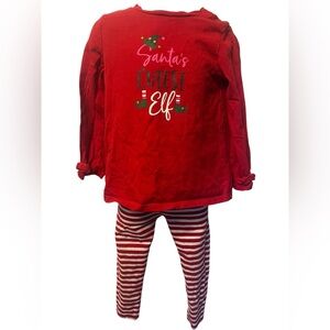 Crown & Ivy Christmas 2 Piece Toddler Girl Set (I have 2, TWIN ALERT)